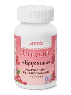 Литовит-напиток растворимый «Брусника», порошок, 140 г