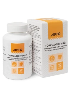 Токсидонт-май с экстрактом байкальского шлемника (БАД), капсулы, 90 шт