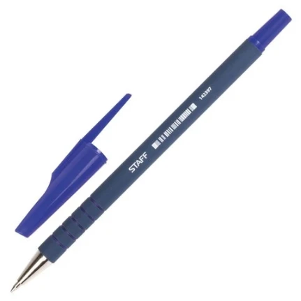 Фото для Ручка шариковая STAFF синяя 0,7мм