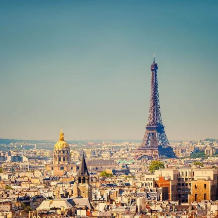 Фото для Фотообои Flizelini "Вид на Париж" на флизелиновой основе, 270х270см, 1009-3F
