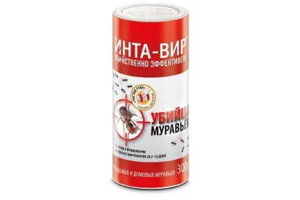 Инсектицид средство от муравьев Инта-Вир, приманка, 300 г