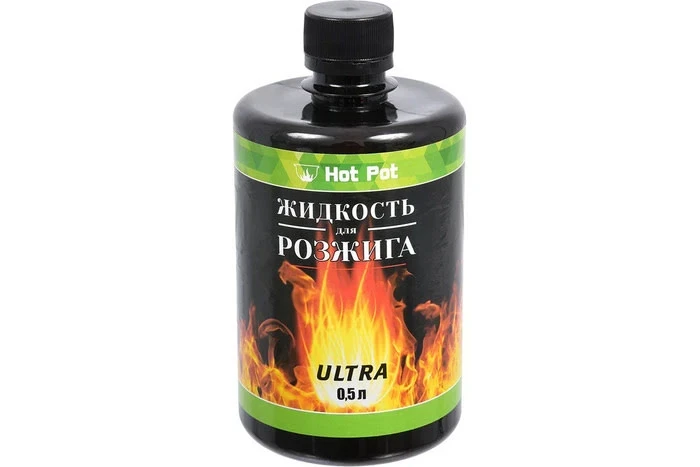 Фото для Жидкость для розжига Hot Pot 0.5 л, углеводородная ULTRA 61380