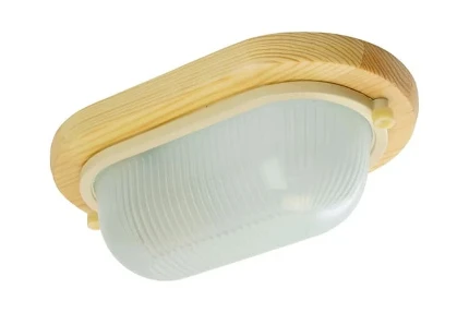 Фото для Светильник накладной IP54, 220V 60Вт Е27, клен НБО 04-60-011