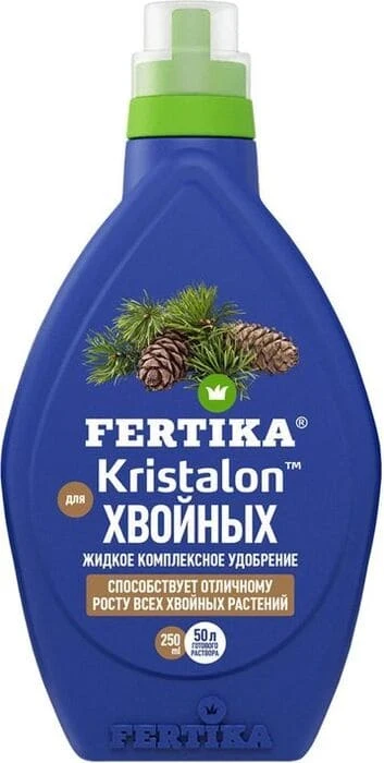 Фото для Удобрение Fertika Кристалон для хвойных, 250 мл