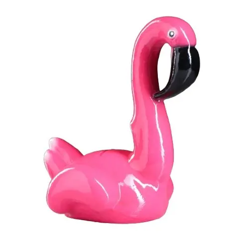 Копилка "Фламинго", розовая, керамика, 20.5 см, 4587484