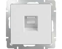 Розетка Werkel Ethernet белая WL01-RJ-45, W1181001