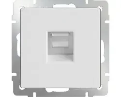 Фото для Розетка Werkel Ethernet белая WL01-RJ-45, W1181001