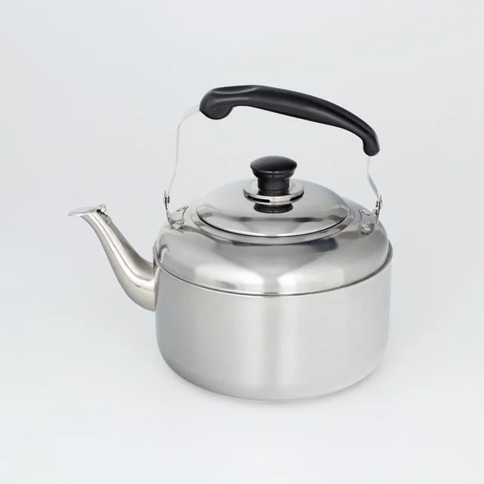 Чайник для плиты из нержавеющей стали, 4 л, хромированный арт. 3590381