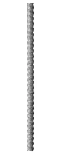 Шпилька резьбовая DIN 975 оцинкованная М6х1000 мм; ТФ0 Зубр 4-303350-06-1000