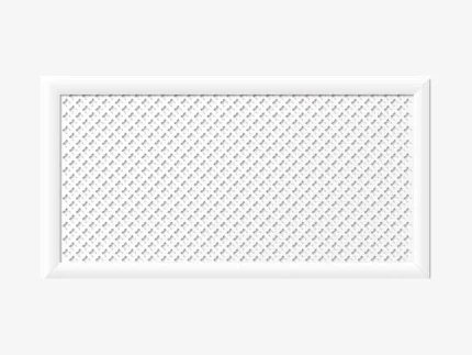 Фото для Экран для радиатора Готико белый 150х60 МДФ
