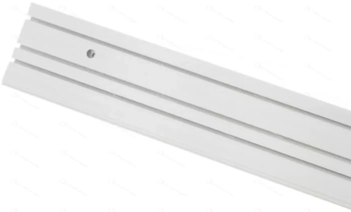 Фото для Карниз Стандарт потолочный трехрядный белый 400 см