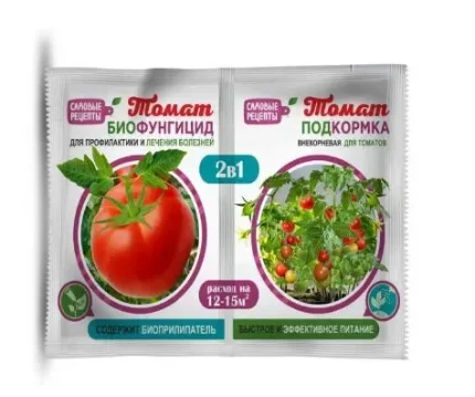 Фото для Биофунгицид для томатов 2-в-1, 10 мл