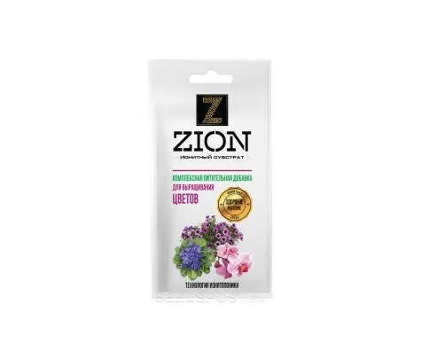 Ионитный субстрат Цион (ZION) для выращивания цветов, 30г