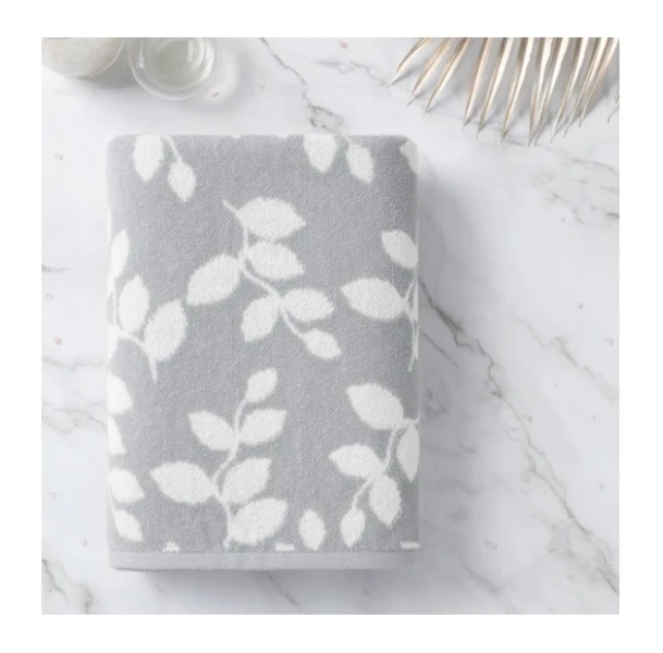 Фото для Полотенце 70х130см Verossa Verdi Холодный серый/белый