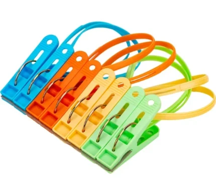 Фото для Набор прищепок МУЛЬТИДОМ с петлей, 8 шт XM75-85