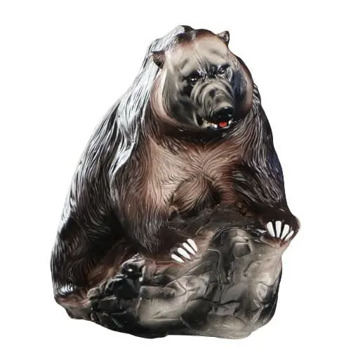 Копилка "Медведь-хозяин тайги №2" коричневый 23х10х27см, 284989