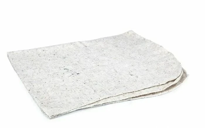 Фото для Тряпка для пола 70 х 80 см хлопок, белая ДС-156