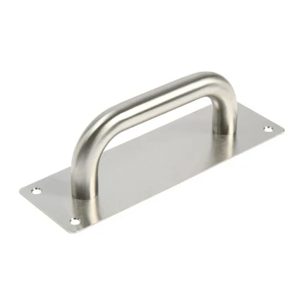 Фото для Ручка дверная, цвет нержавеющая сталь, 200х65 мм, 9626089