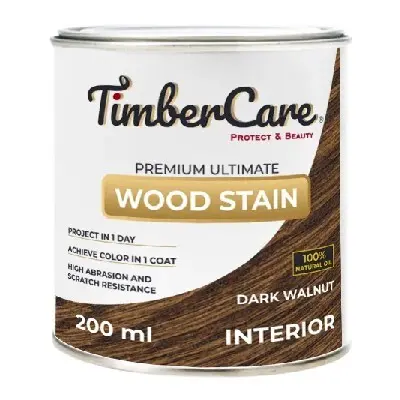 Масло тонирующее TimberCare Wood Stain 0,2л темный орех 350027