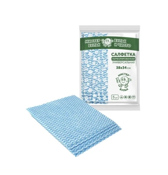 Фото для Салфетки 5шт 38х34см перфорир универсальные