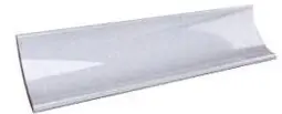 Уголок керамический 5,5х20 см широкий белый
