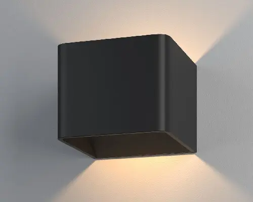 Настенный светодиодный светильник Corudo LED чёрный 1060