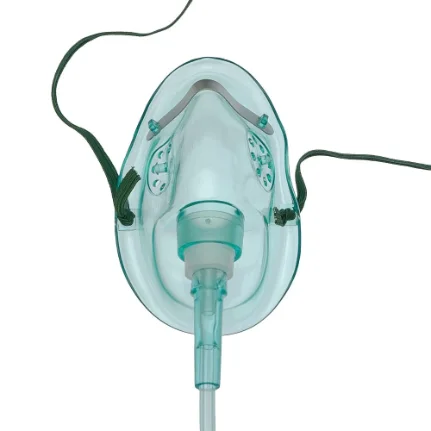 Маска кислородная лицевая нереверсивная с трубкой 2 м р-р M,FS 930