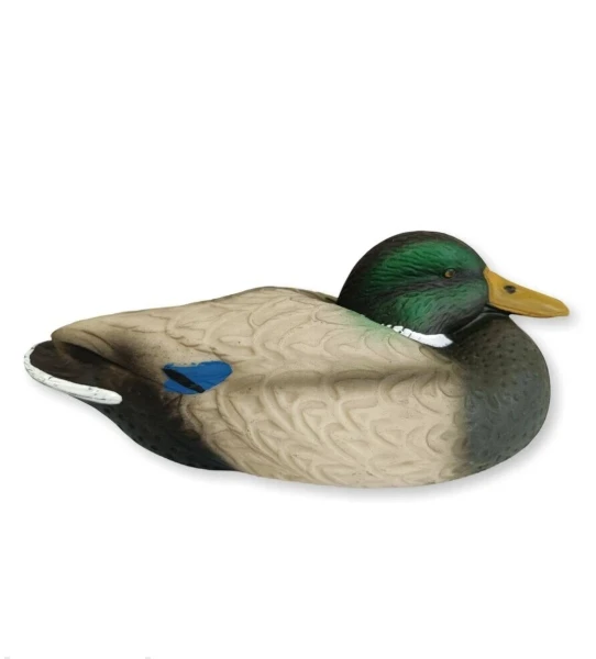 Фото для Чучело Кряква Селезень резиновая отдыхающая