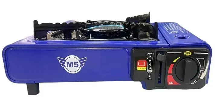 Газ. плита керамическая М5 (с переходником) MB-TGS-02