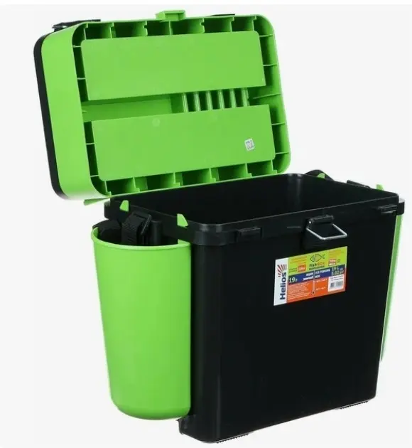 Ящик зимний FishBox зел. 19л. Helios
