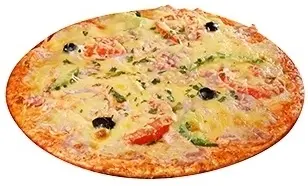 Пицца с ветчиной (1000 гр)