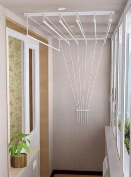 Монтаж сушилки для белья "Лиана"