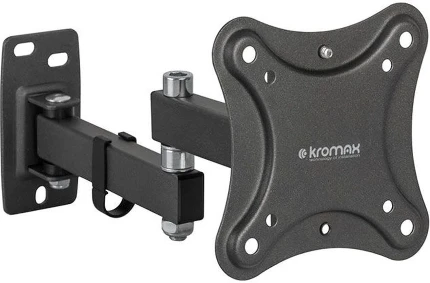 Фото для Кронштейн для телевизора Kromax CORBEL-3 для ТВ 10"-32",настенный, наклон, до 25 кг, черный