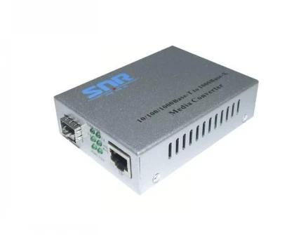 Фото для Медиаконвертер SNR-CVT-1000SFP-V2 (без SFP модуля)