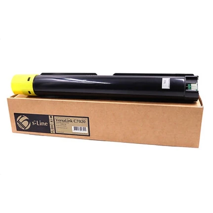 Фото для Тонер-картридж совместимый Xerox VersaLink C7020/7025/7030 желтый (16,5K) (106R03746) БУЛАТ s-Line