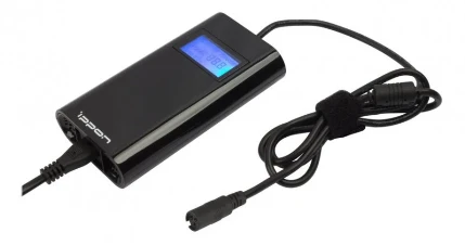 Фото для Адаптер для ноутбука универсальный 12V 90Вт Ippon D90U автоматический 90W 15V-19.5V 10-connectors 8A 1xUSB 2.1A от бытовой элект