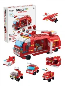 Фото для КОНСТРУКТОР "ПОЖАРНАЯ СТАНЦИЯ" 1000 ЭЛЕМЕНТОВ