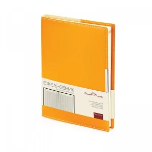 Фото для ЕЖЕДНЕВНИК А5 "METROPOL" 136 ЛИСТОВ ОРАНЖЕВЫЙ