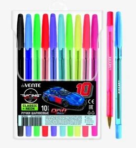 Фото для НАБОР ШАРИКОВЫХ РУЧЕК "RACING" 10ЦВ 