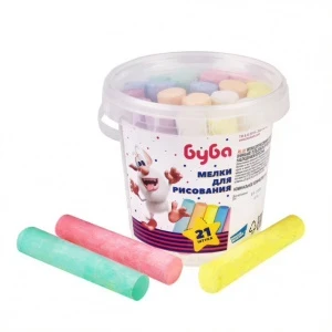 Фото для НАБОР ЦВЕТНЫХ МЕЛКОВ 21Ш/У "GENIO KIDS"