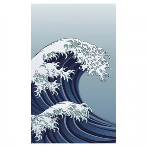 Фото для БЛОКНОТ СКЛЕЙКА А5 40Л LISTOFF (БСК540177, Волна)