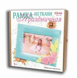 Фото для НАБОР Д ТВОРЧЕСТВА SANTA LUCIA РАМКА ИЗ ТКАНИ (2325пра, Праздничная)