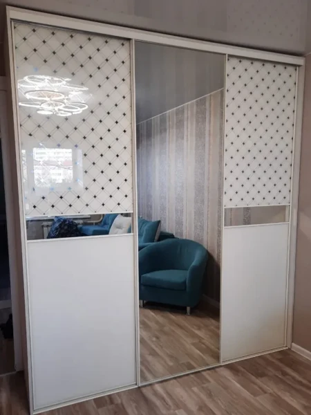 Фото для Белый шкаф-купе. Изготовление на заказ