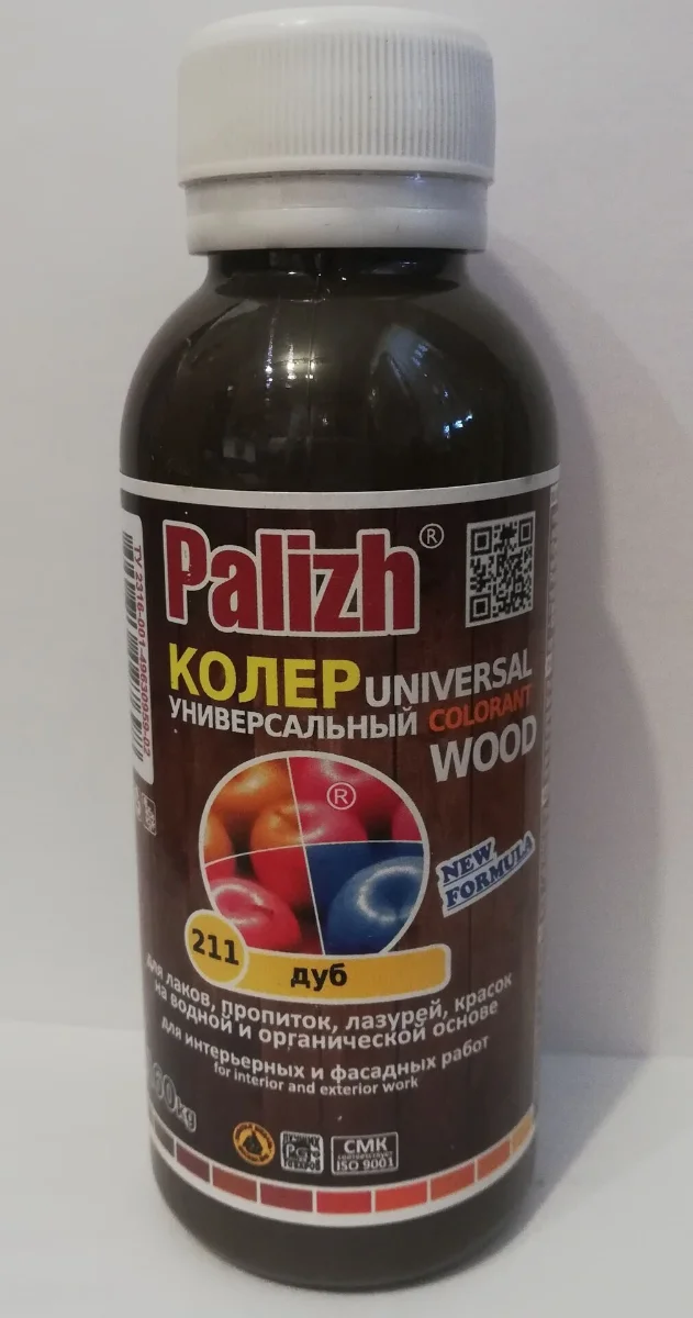 Колер WOOD 211 дуб 100гр//Palizh
