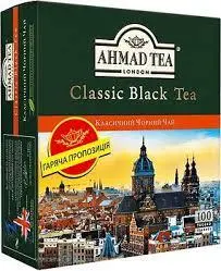 Чай Ахмад 100пак Черный классический*8 1665