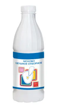 Молоко Отборное 1л м.д.ж.3.4-6% ПЭТ*8 БМК БЗМЖ