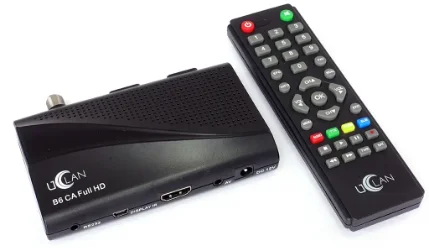 Фото для Спутниковый приёмник uClan B6 CA DVB-S/S2, HDMI, 2хUSB, Conax (подходит для Телекарты)