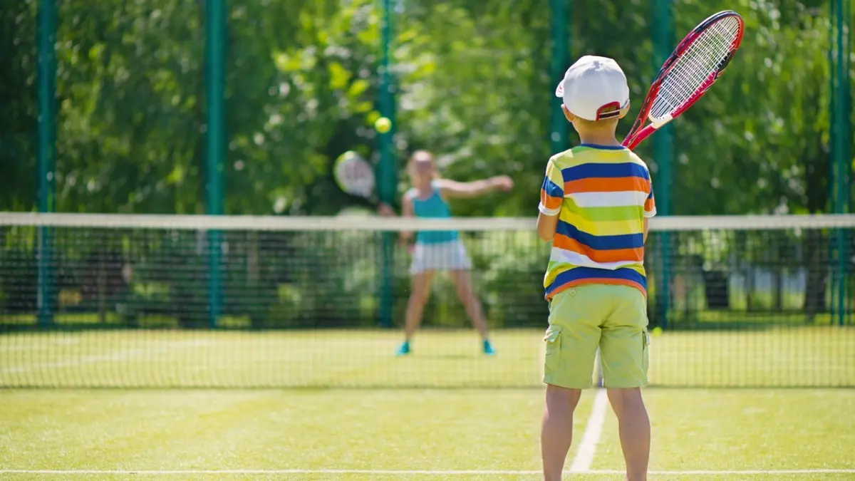 Занятия большим теннисом для детей (3 раза в неделю)