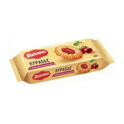 Фото для Печенье Яшкино 180гр курабье сдобное*21 РАР361