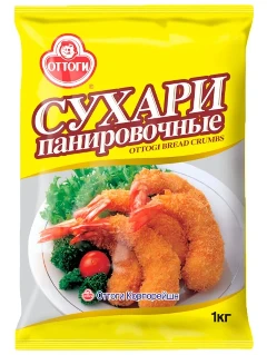 Фото для Сухари Оттоги 500г панировочные Корея*12
